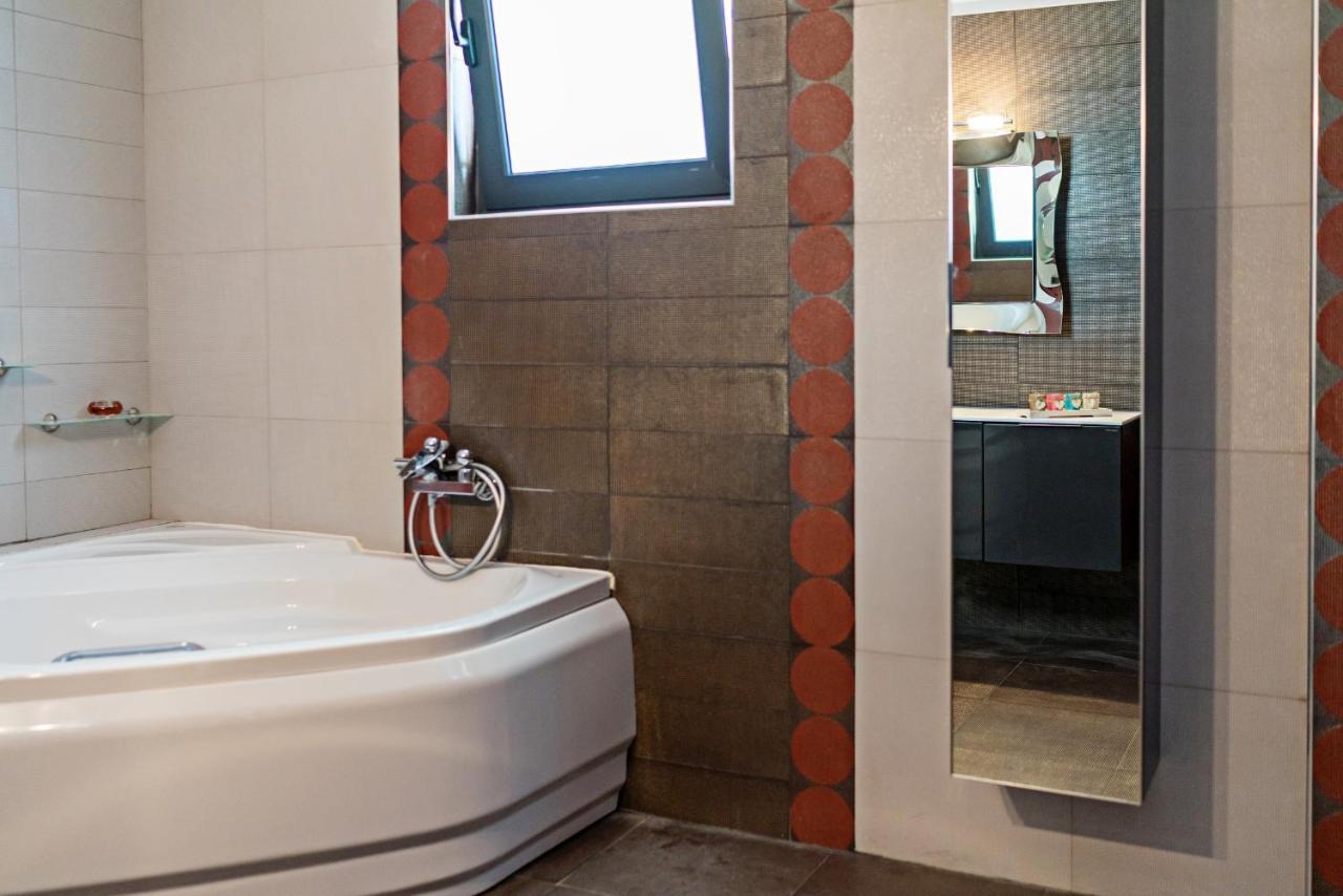 Alkistis Villa With Amazing Sea View Maroulás Exterior foto