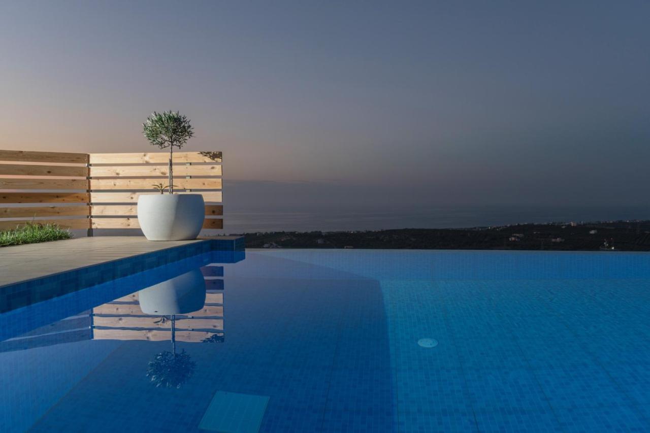 Alkistis Villa With Amazing Sea View Maroulás Exterior foto