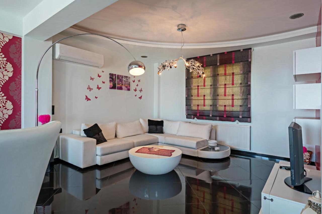 Alkistis Villa With Amazing Sea View Maroulás Exterior foto