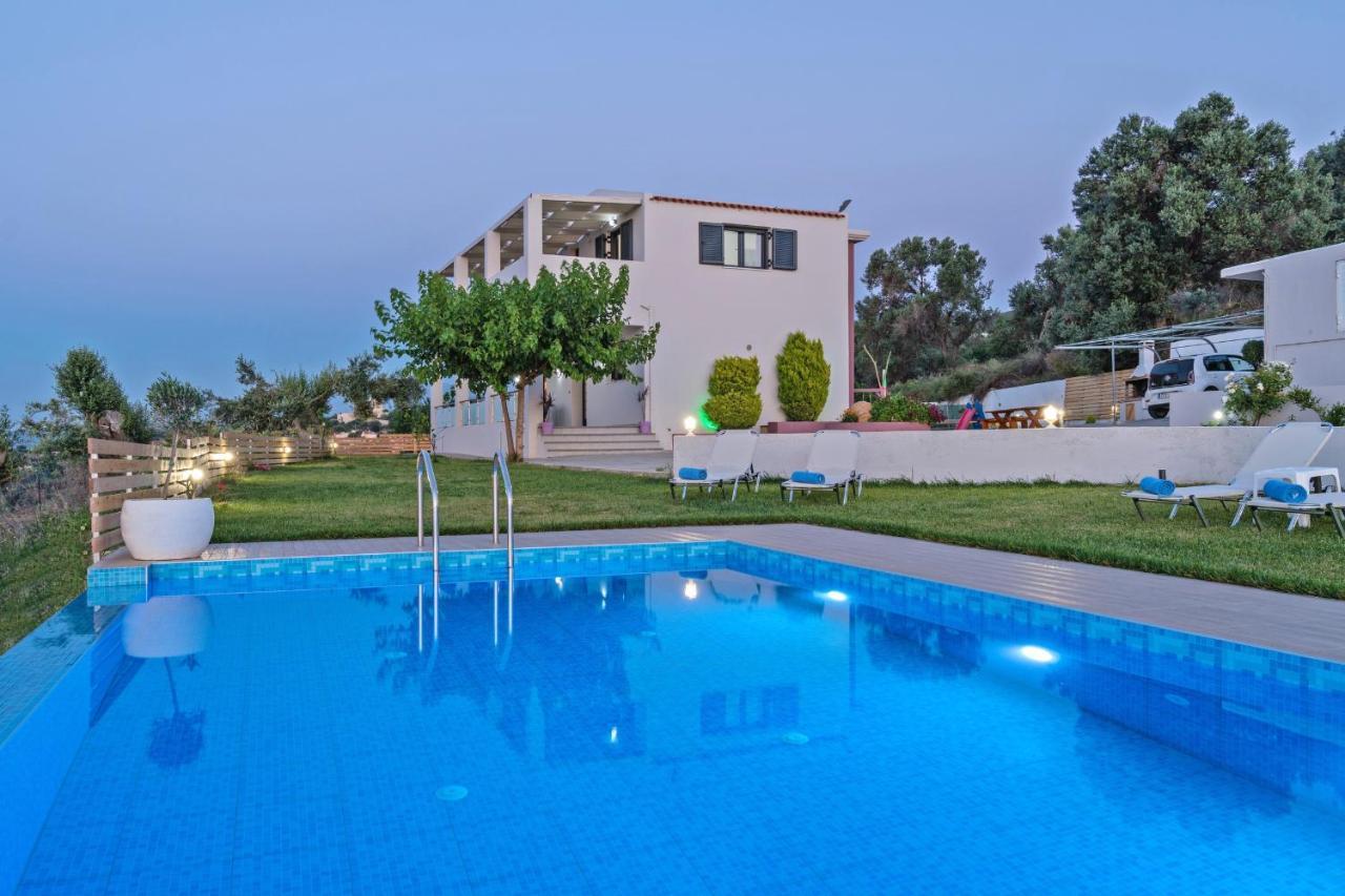 Alkistis Villa With Amazing Sea View Maroulás Exterior foto